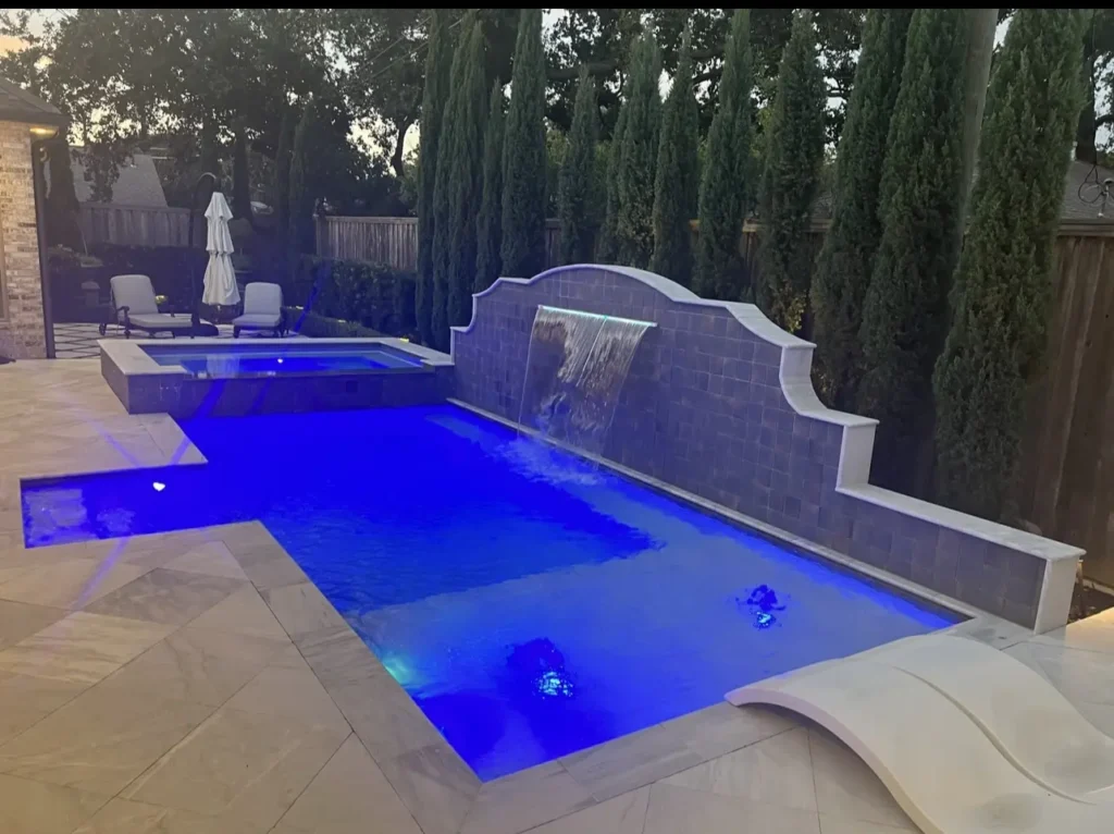 Picture of Micheal & Lauren Comeaux's pool.